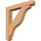 Ekena Millwork Funston Craftsman Smooth Bracket w/ Offset Brace, Western Red Cedar, 7 1/2"W x 48"D x 48"H BKT0806X48X48FST04SWR - alternate 1